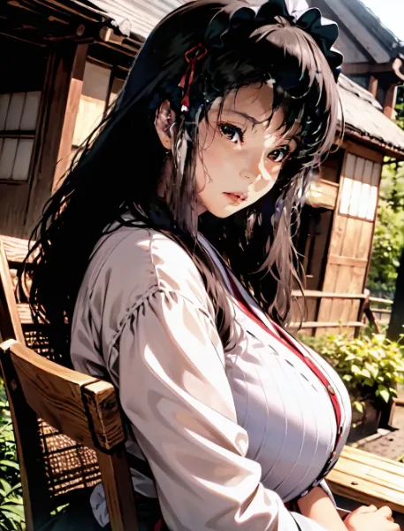廃村の狐娘～2
