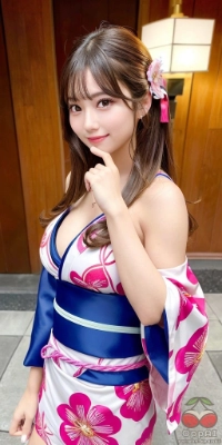 【限定】浴衣姿の私を見て、あなたの目が釘付けになってるのがわかるんだよ。恥ずかしいけど嬉しいな♪