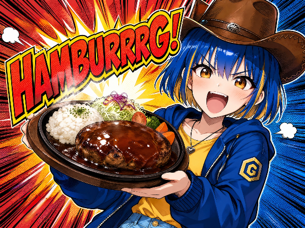 ハンバアアァァァグ！！！