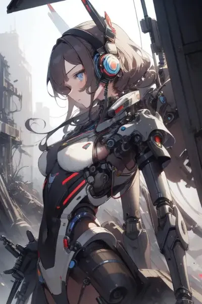 ヘッドホンメカ娘