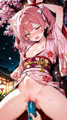 夜桜のサムネイル