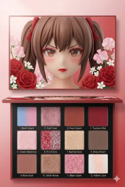 アイシャドウコラボ（全7種）（おま好きガールズ×アイシャドウパレット）