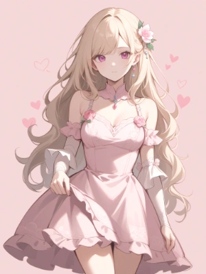 long hair girl