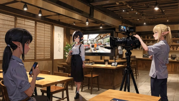 TVでお店が紹介されることになりました　#老舗うどん屋看板娘小麦ちゃん⑥