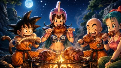 ドラゴンボール マンガ肉パーティー