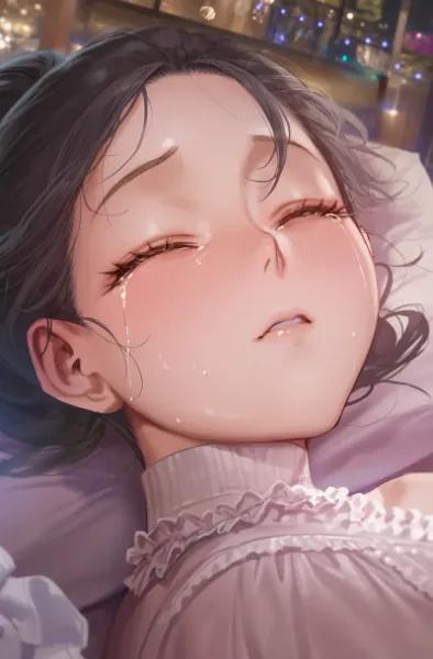ブラジルに負けて悔しくて泣きながらふて寝するママ😭💤