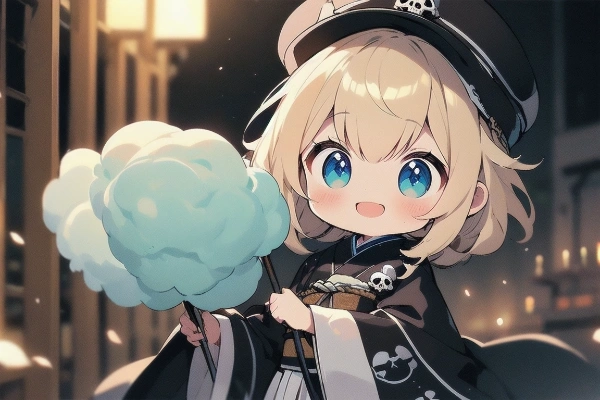 甘い勧誘をする総統くん