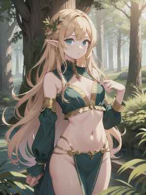 エルフ少女