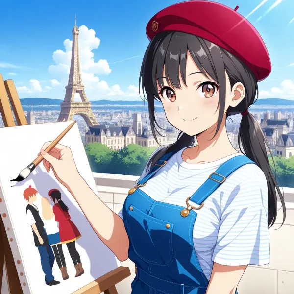 パリで画家修業