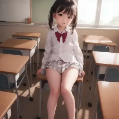 放課後の女生徒