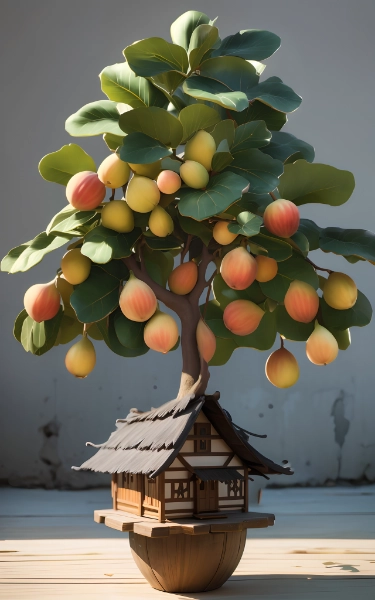 いちじくの木と小人の家