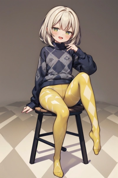 カラータイツ