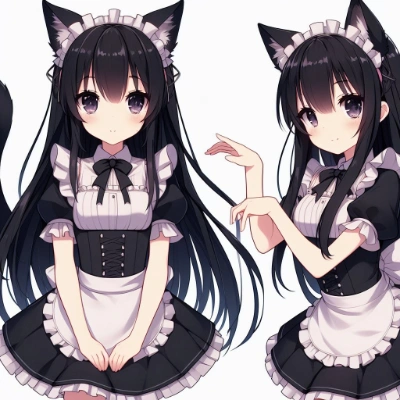 猫耳メイド