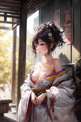 着付けが大変なのに・・・