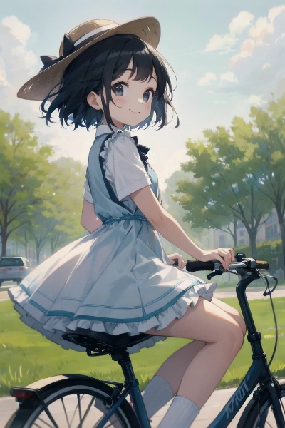 自転車少女