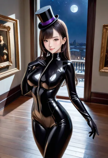 月夜の怪盗