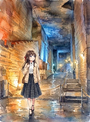 石切り場の地下神殿