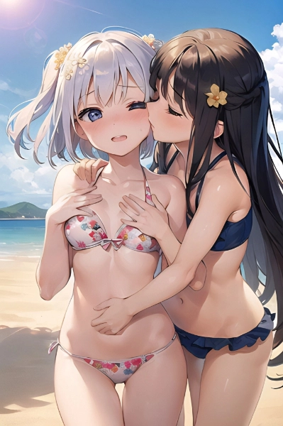 百合キス 嫉妬