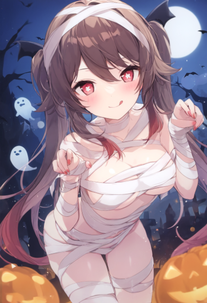 【原神】胡桃 ハロウィン