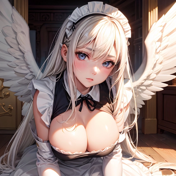 メイドさん(天使)