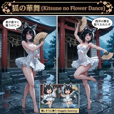 狐の華舞(comic+img)