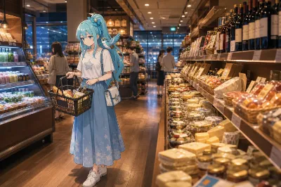 碧衣(2026/07/15、スーパーで買い物)