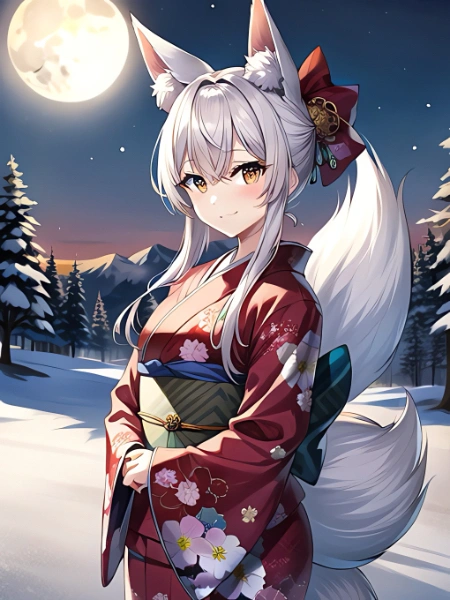 人間に恋した九尾の狐さん