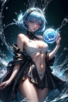 wizard costume elemental magic vortex