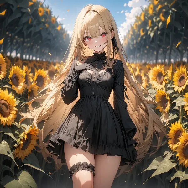 金髪の女の子1