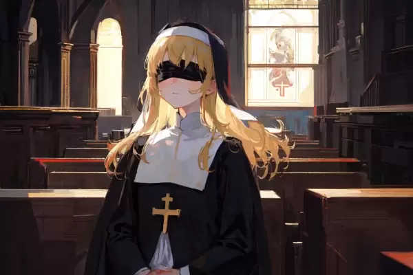 black blindfold sister