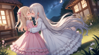 百合キス
