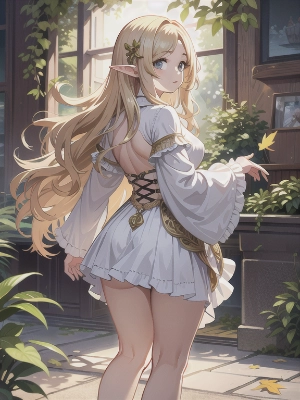 エルフ少女