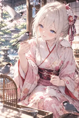 文鳥たち