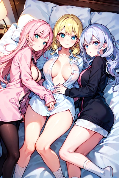 3人まとめて