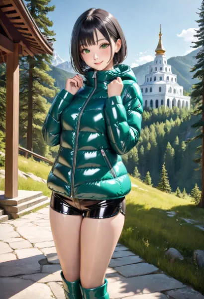 山奥にある新興宗教の施設