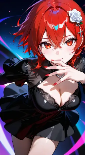 女子高生は夜のヒロインに覚醒する………♡【霧島 紅葉】