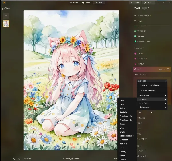 Luminar Neo のムード機能