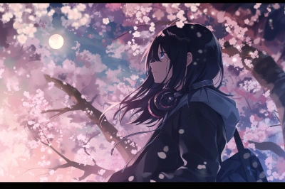 夜桜