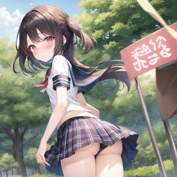 お尻(学生その5)