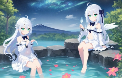 双子でおんせん！