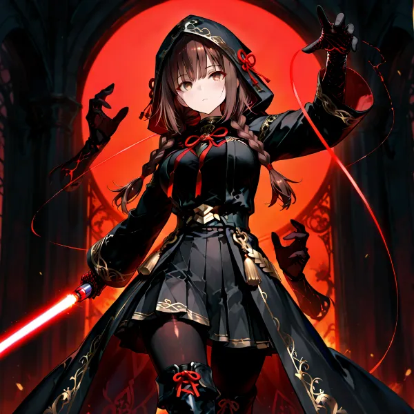 紅月の魔女剣士の覚醒