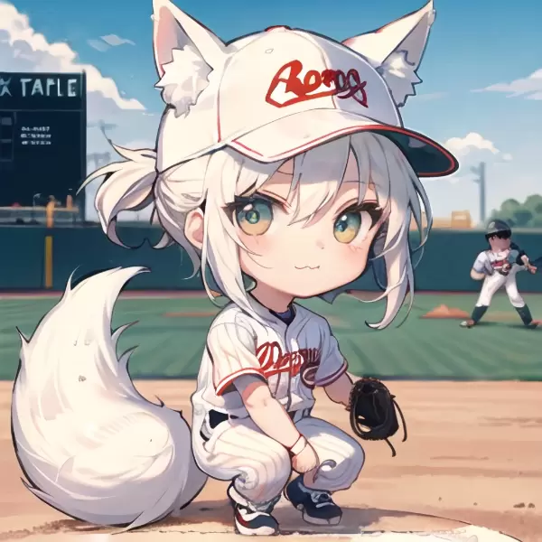 キツネちゃん野球