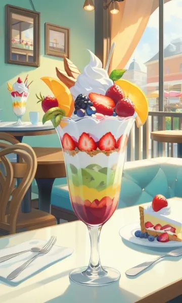 フルーツパフェ