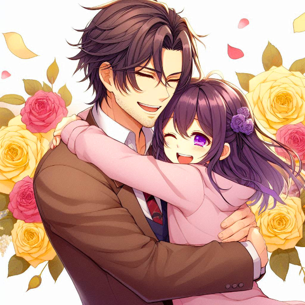 パパと娘と、黄色い薔薇＊その1(13枚)