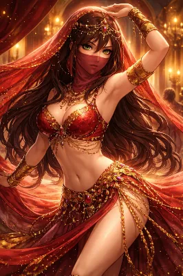 紅蓮のヴェールの踊り手