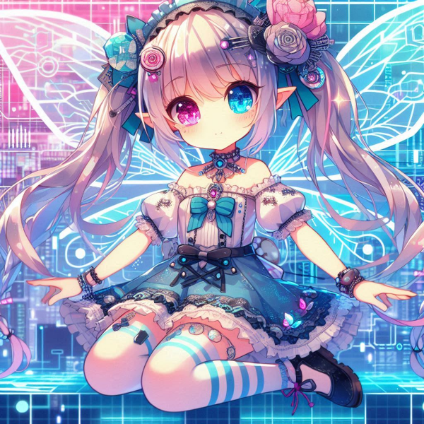 キュートな電子の妖精