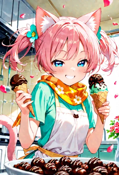 チョコミントクッキング