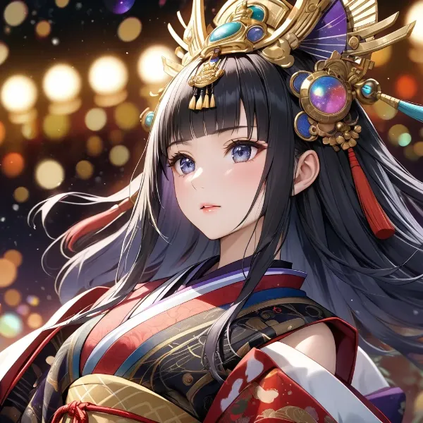星空の冠を纏う巫女
