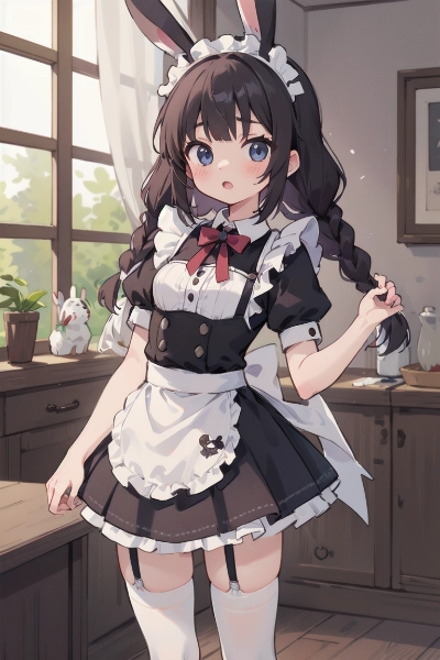 うさみみメイド娘