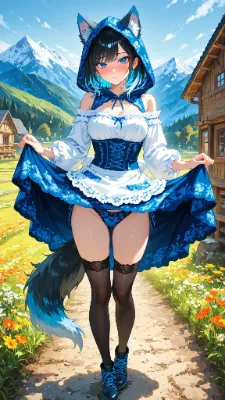 🐺 頭巾を身につけた__ 〜頭巾を見るお題だよな！？〜🏔️